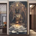 Diamantmalerei Lotus Buddha 20 bis 70 cm – 3