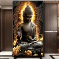 Diamantmalerei Lotus Buddha 20 bis 70 cm – Farbe EMG30627
