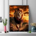 Diamantmalerei Löwe Tier 20x30 bis 50x70 cm – 3