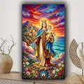 Diamantmalerei Maria 20 bis 60 cm – 3