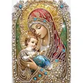 Diamantmalerei Maria 30 bis 70 cm – Farbe B11