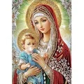 Diamantmalerei Maria 30 bis 70 cm – Farbe B12
