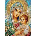Diamantmalerei Maria 30 bis 70 cm – Farbe B13