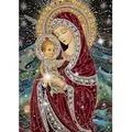 Diamantmalerei Maria 30 bis 70 cm – Farbe B14