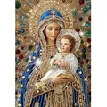 Diamantmalerei Maria 30 bis 70 cm – Farbe B15