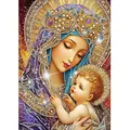 Diamantmalerei Maria 30 bis 70 cm – Farbe B16