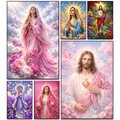 Diamantmalerei Maria Jesus 25 bis 50 cm – 1