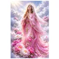 Diamantmalerei Maria Jesus 25 bis 50 cm – Farbe F5945