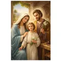Diamantmalerei Maria Jesus 25 bis 50 cm – Farbe F5948