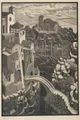Diamantmalerei Maurits Cornelis Escher Abstrakt 20x25cm bis 50x70cm – Farbe Orange (23)