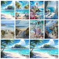 Diamantmalerei Meer Strand 30x40cm – 1