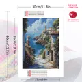Diamantmalerei Meer Strand 30x40cm – 2