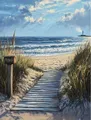 Diamantmalerei Meer Strand 30x40cm – Farbe XAY4-867