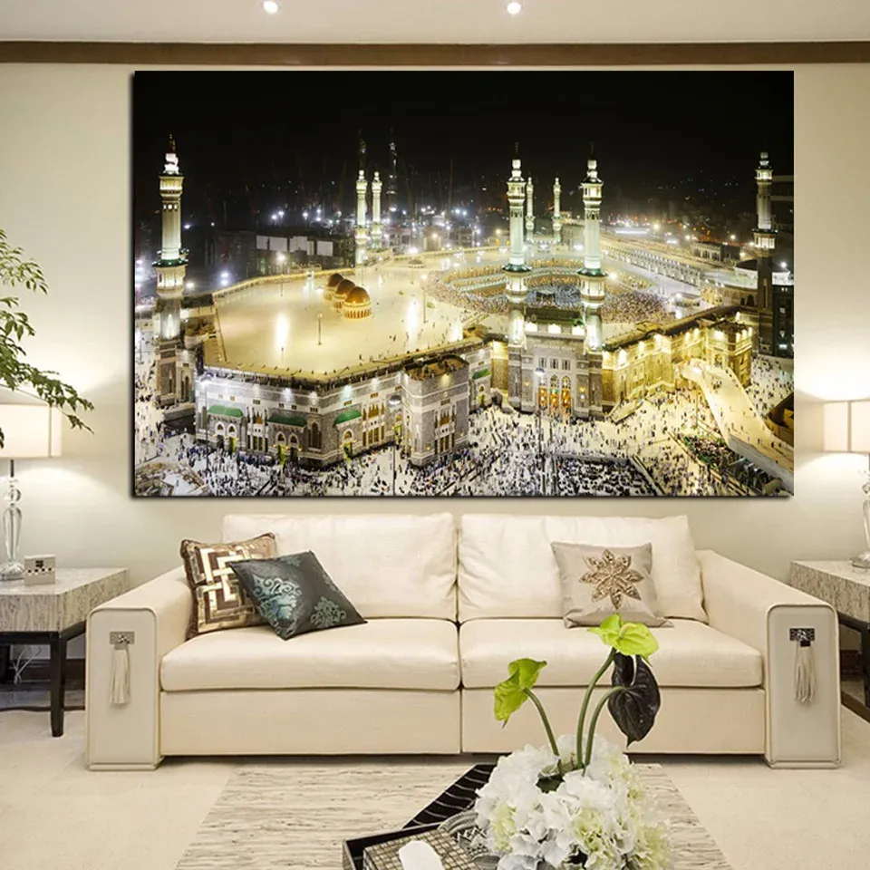 Diamantmalerei Mekka Moschee 20 bis 50 cm rund oder eckig