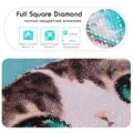 Diamantmalerei Mosaik nach Foto mit quadratischen oder runden Bohrern – Farbe Full Square