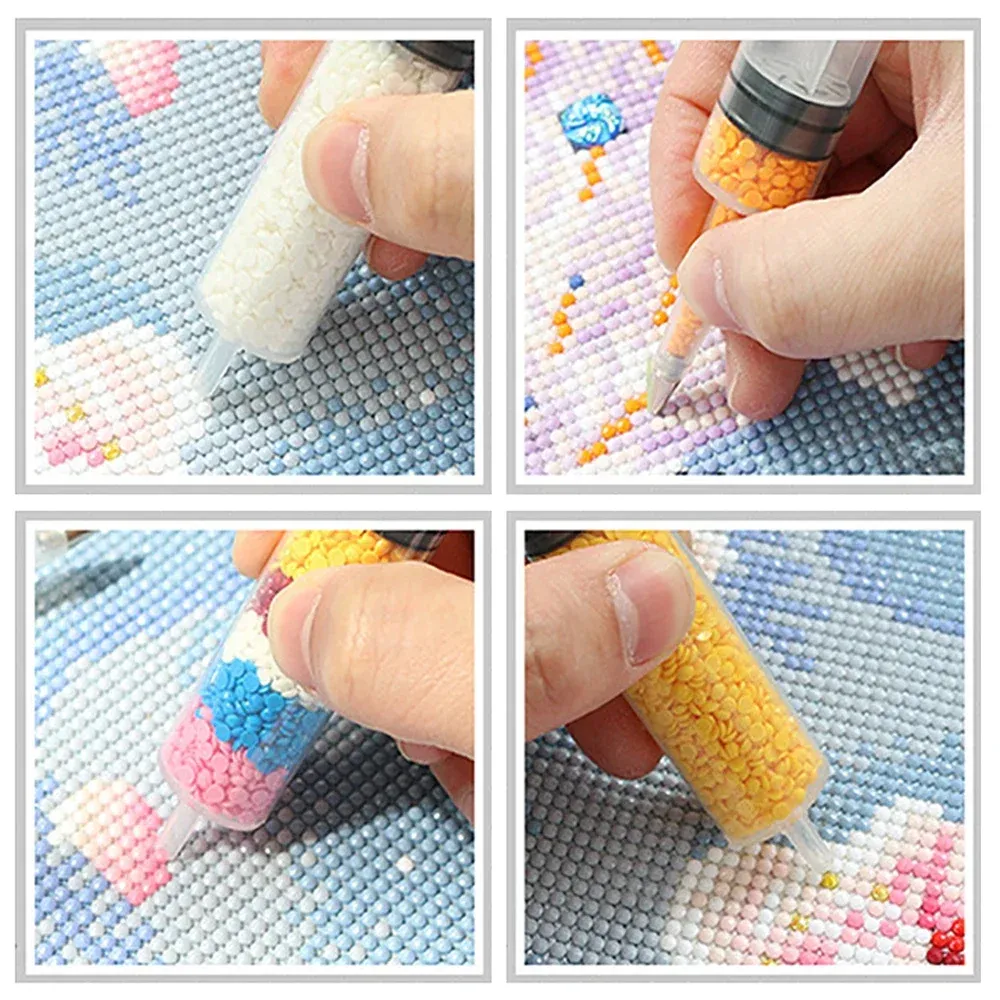 Diamantmalerei Nadelförmiger Bohrstift für Mosaik Zubehör