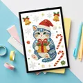 Diamantmalerei Notizbuch Weihnachten Zwerg Spezialform – Farbe ABZ-07
