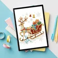 Diamantmalerei Notizbuch Weihnachten Zwerg Spezialform – Farbe ZGJ-10