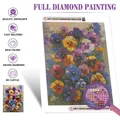 Diamantmalerei Panda Pilz 20 bis 70 cm rund oder quadratisch – 2
