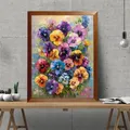 Diamantmalerei Panda Pilz 20 bis 70 cm rund oder quadratisch – 5
