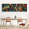 Diamantmalerei Picasso Männergesicht Porträt 60x20cm bis 90x30cm – 2
