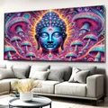 Diamantmalerei Pilz Buddha 20 bis 60 cm rund oder eckig – 2