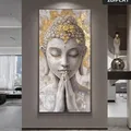 Diamantmalerei Pilz Buddha 20 bis 60 cm rund oder eckig – Farbe EMG27115