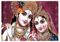 Diamantmalerei Radha Krishna 20 bis 50 cm – Farbe Style 9