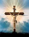 Diamantmalerei Religiöse Figuren 20 bis 70 cm – Farbe B13