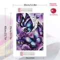 Diamantmalerei Schmetterling Blume 20x30 bis 50x70 cm – 2