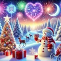 Diamantmalerei Schneemann Hütte 40 bis 60 cm Harz oder Acryl – Farbe 120 Colors-BQ BY-1
