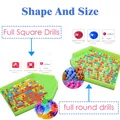 Diamantmalerei Set 25 cm bis 35 cm quadratisch rund – 5
