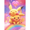 Diamantmalerei Set Pokémon 20x25 bis 50x70 cm – Farbe Gelb (02)