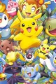 Diamantmalerei Set Pokémon 20x25 bis 50x70 cm – Farbe Grün (07)