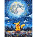 Diamantmalerei Set Pokémon 20x25 bis 50x70 cm – Farbe hellgrün (11)