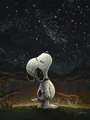 Diamantmalerei Snoopy Sternenhimmel Cartoon Kunst Kinderzimmer Wanddeko – Farbe Marineblau (09)