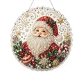 Diamantmalerei Sonnenfänger Weihnachten 20 cm – Farbe 20cm D