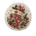Diamantmalerei Sonnenfänger Weihnachten 20 cm – Farbe 30cm C