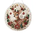 Diamantmalerei Sonnenfänger Weihnachten 20 cm – Farbe 30cm F