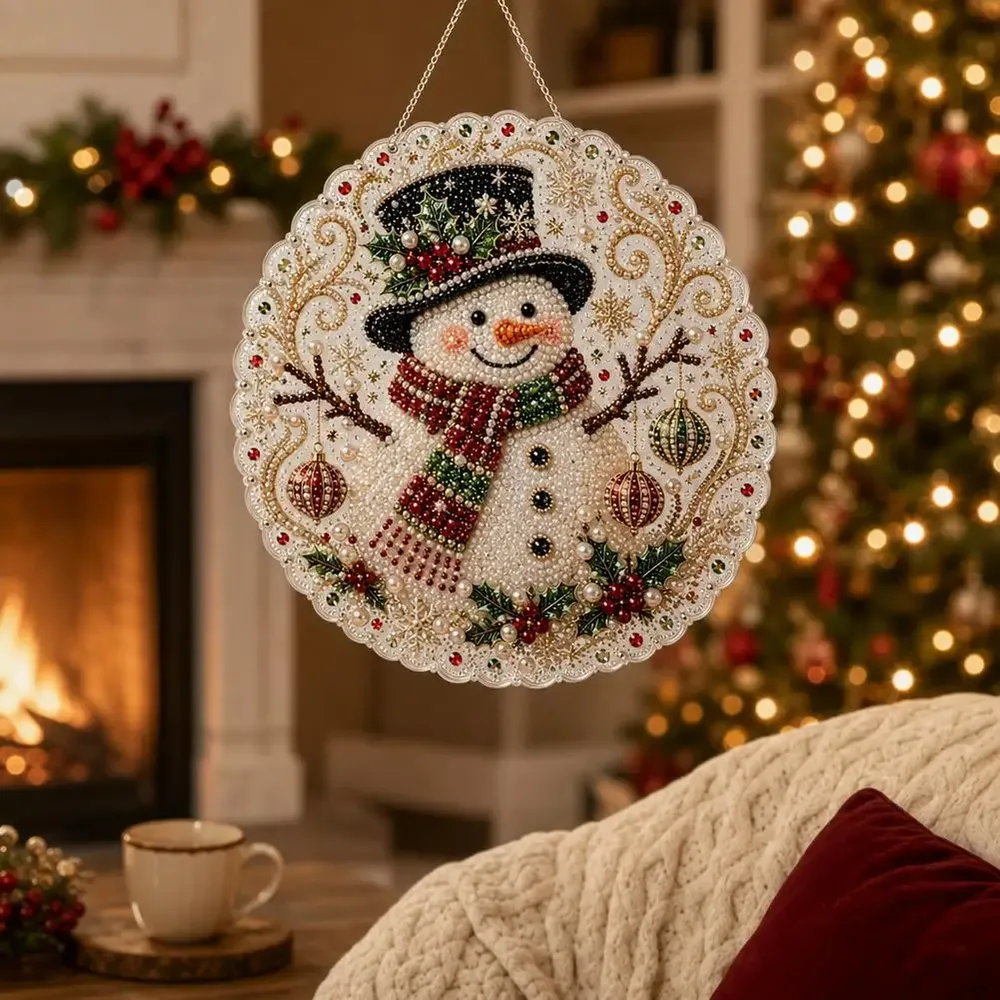 Diamantmalerei Sonnenfänger Weihnachten 20 cm