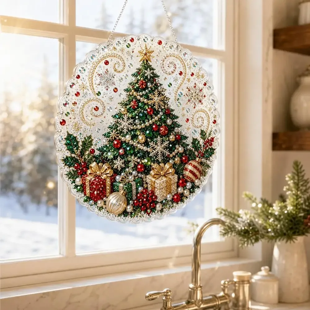 Diamantmalerei Sonnenfänger Weihnachten 20 cm