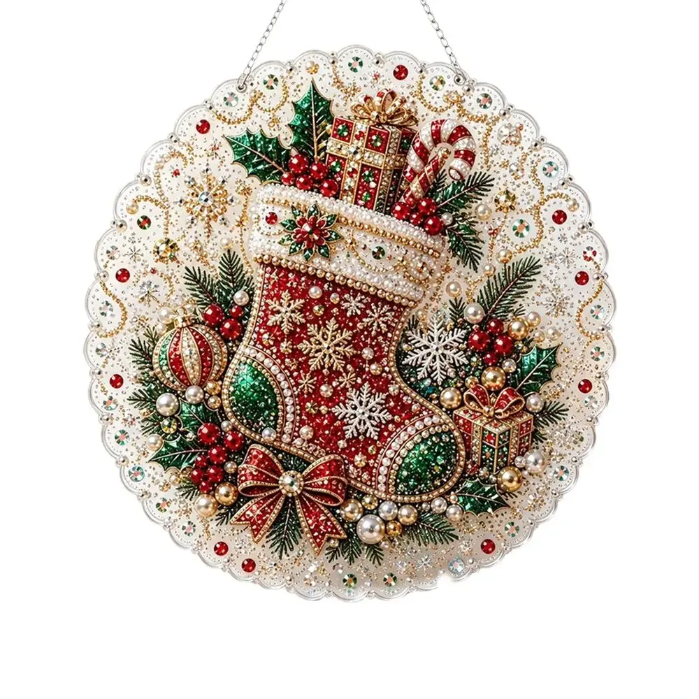 Diamantmalerei Sonnenfänger Weihnachten 20 cm