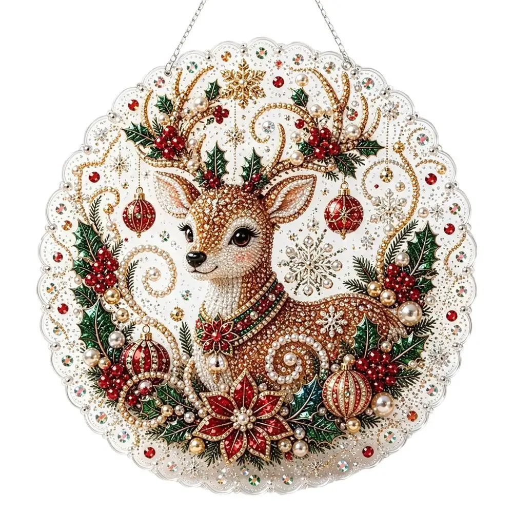 Diamantmalerei Sonnenfänger Weihnachten 20 cm