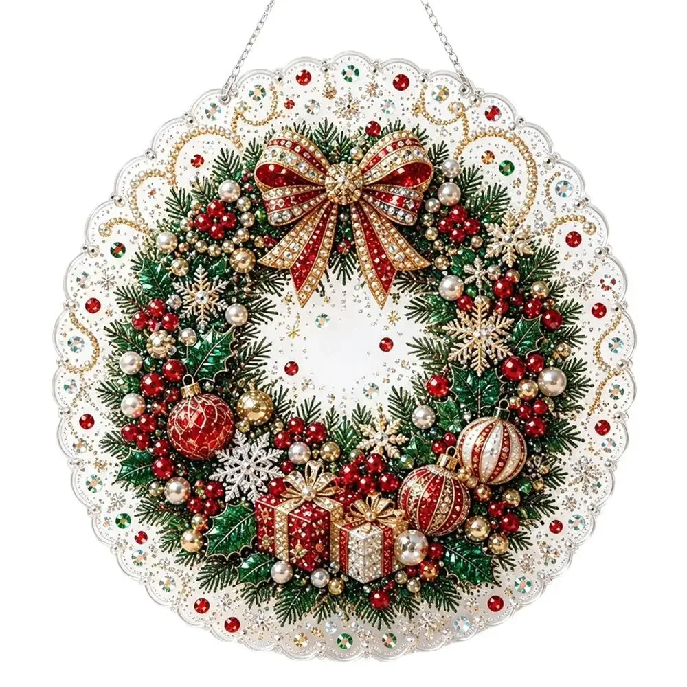 Diamantmalerei Sonnenfänger Weihnachten 20 cm