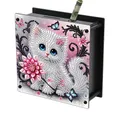Diamantmalerei Spardose Tiere Blumen Spezialform – Farbe PBK001