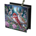 Diamantmalerei Spardose Tiere Blumen Spezialform – Farbe PBK005