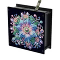 Diamantmalerei Spardose Tiere Blumen Spezialform – Farbe PBK012