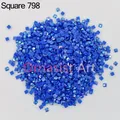 Diamantmalerei Steine AB quadratisch 10 g bis 500 g bunt – Farbe AB Square 798