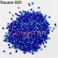 Diamantmalerei Steine AB quadratisch 10 g bis 500 g bunt – Farbe AB Square 820