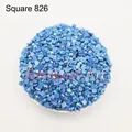 Diamantmalerei Steine AB quadratisch 10 g bis 500 g bunt – Farbe AB Square 826